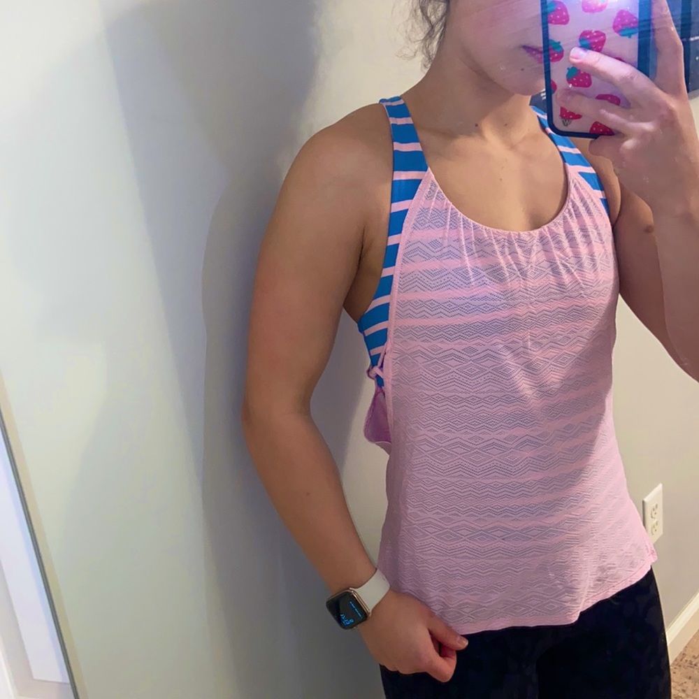 Ivivva girls lulu lemon tank top, size 10 but fits like an xs super stretchy